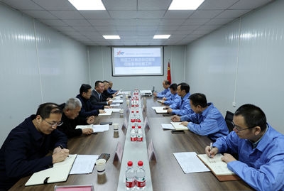 张立伟一行到西无二集团督导查抄