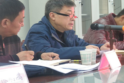 【海红物业】集团公司年度考评组光临海红物业查抄领导工作