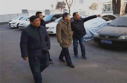 集团辅导带队对正合物业含元分公司进行节前安全查抄