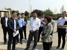 【泾阳基建办】西咸新区泾河新城张雄伟一行来泾阳产业基地调研