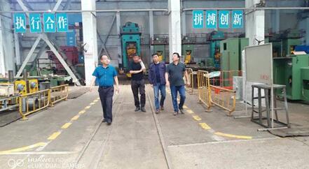 【正合物业】集团胡治刚副总经理到西安锻压机床厂调研