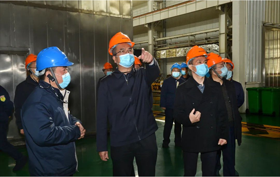 【陕鼓集团】西安市委常委、市委统战部部长杨广亭深刻陕鼓实地调研领导疫情防控及复工复产工作
