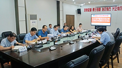 集团党委召开赵正永严沉违纪违法案以案促改专题民主生涯会