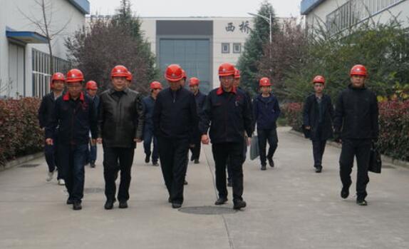 集团辅导金辉带队赴海红轴秤注电器开关进行工作调研